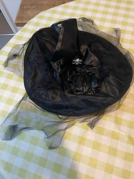 Photo of free Adult Black witch hat-skull detail (Kentish Town N7) #1