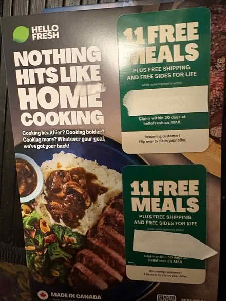 Photo of free 11 Free meals (L5L 5P5) #1