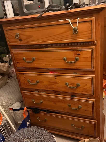 Photo of free Tall wooden draw set (Acocks green B27) #2