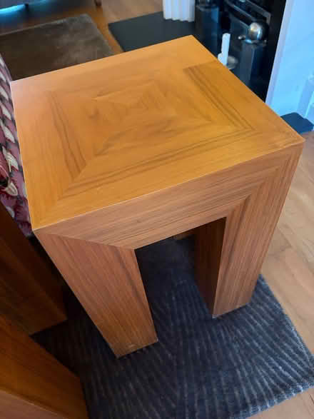 Photo of free Two wooden side tables (Weybridge) #3