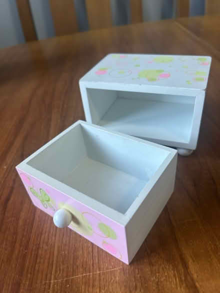 Photo of free Mini wooden box with drawer (Bisley Woking GU24) #2