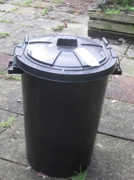 Photo of free Black Plastic 70L Bin (Springfield, Chelmsford, CM1) #1