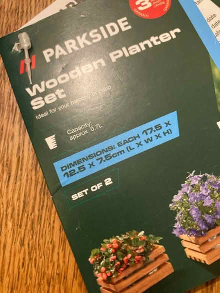 Photo of free Small Wooden Planters (Dublin) #3