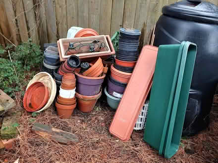 Photo of free Lots of flowerpots etc (BH13 7RG) #1