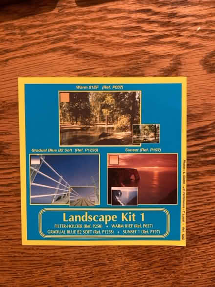 Photo of free Filter Kit for Camera (Dublin) #4