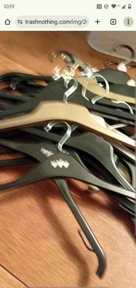 Photo of free Selection of coat hangers (Melbourn SG8) #2