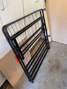 Photo of free Twin size bed frame #1