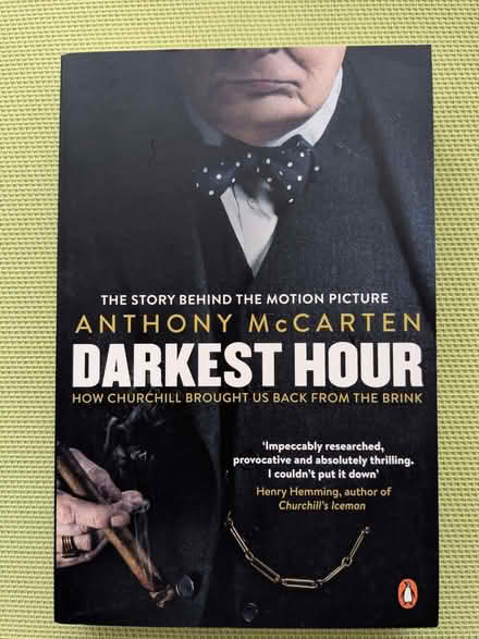 Photo of free Darkest Hour Book (Beulah Hill SE19) #1