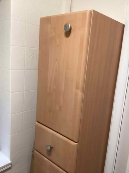 Photo of free Tall bathroom unit (Lancaster willow lane) #2