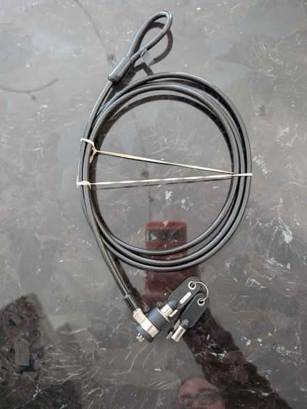 Photo of free Cables/laptop lock (Off route 62) #2