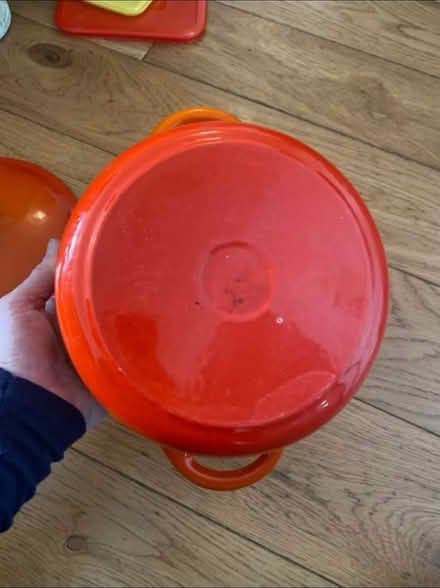 Photo of free Cast Iron Casserole Pot (Cheshunt En8) #3