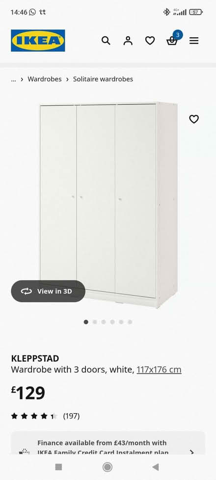 Photo of free IKEA Wardrobe (Anerley SE20) #4