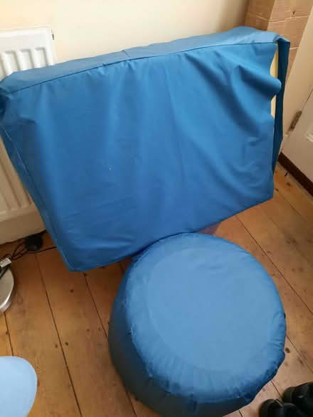Photo of free 2x foam cushions covered in ripstock (Hollingdean BN1) #4