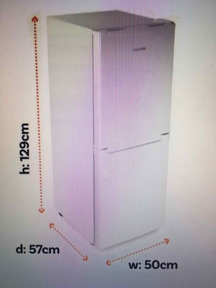 Photo of free Tall, White, 50/50 Fridge, Freezer, (Kensington L6) #2