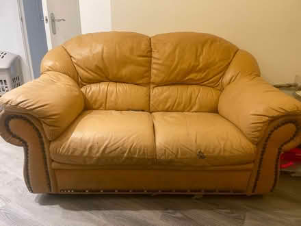Photo of Leather Sofa (High Wycombe HP 11) #1