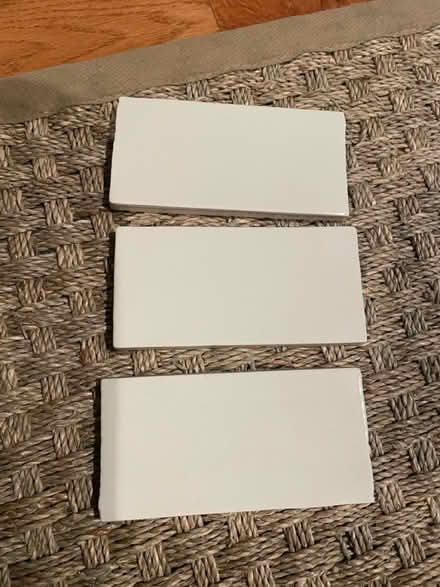 Photo of free Three boxes of ivory tiles (Columbia Heights) #1