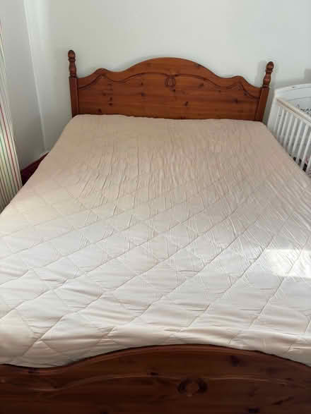 Photo of free King Size Ortho mattress with mattress protector (Cliffe BN7) #2