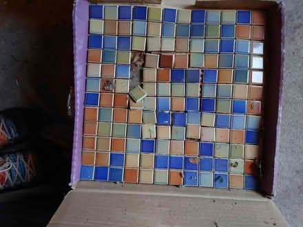 Photo of free Mosaic tiles (Ashbourne centre DE6) #1