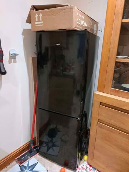 Photo of free Fridge freezer - Logik - Black (Guyhirn PE13) #1
