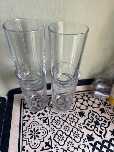 Photo of free Set of 4 glass tumblers (New Barnet, EN5) #3