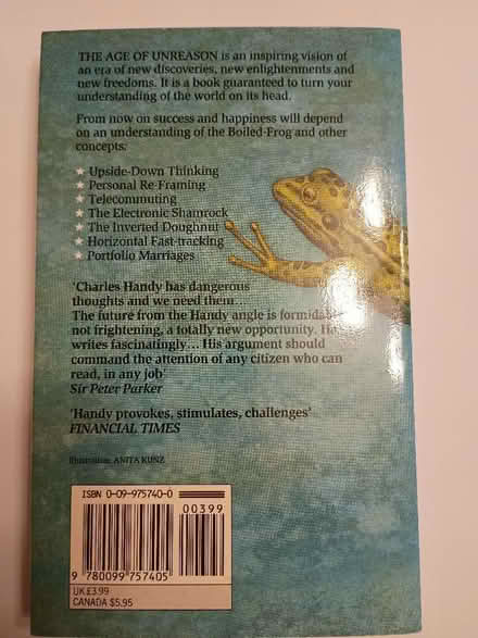 Photo of free Book - The Age of Unreason (Amersham HP7) #2