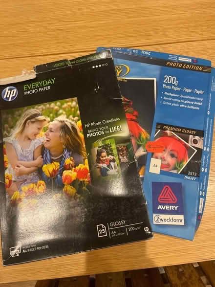 Photo of free A4 glossy photo paper (Montpelier Road area BN1) #1