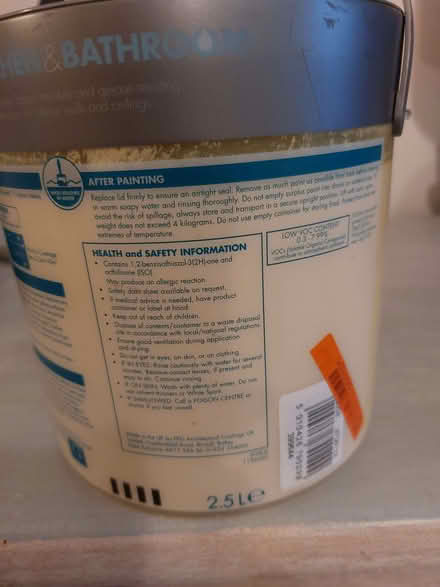 Photo of free Matt emulsion paint (Humphrey's End GL6) #2
