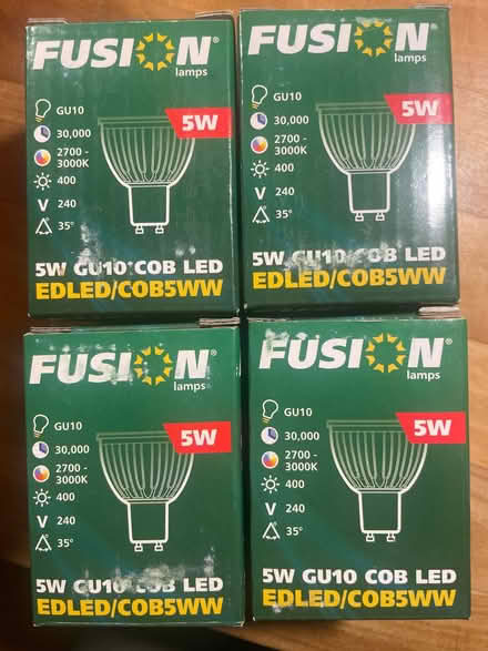 Photo of free Four GU10 LED lightbulbs (Gladestry HR5) #1
