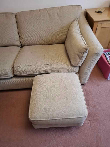 Photo of free Sofa and Foot Stool (Langley SL3) #4