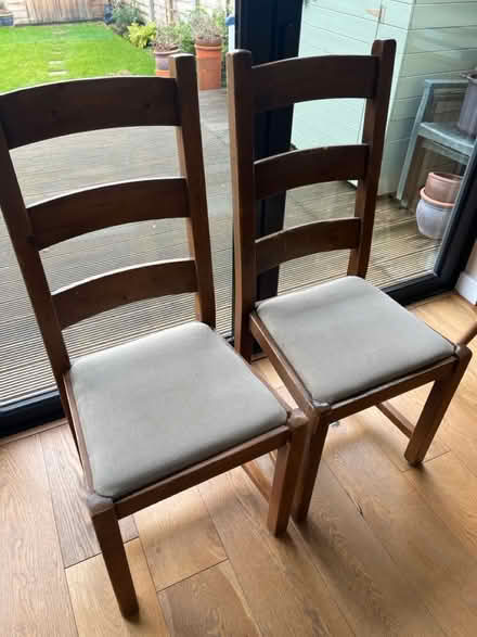 Photo of free 4 Dining chairs (SW20 8EQ) #1