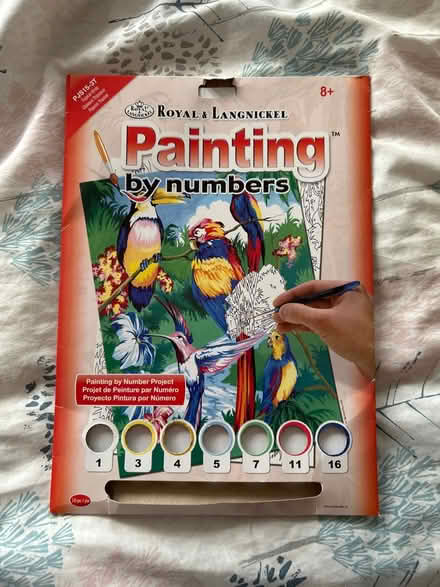 Photo of free Paint by numbers (KT3 new malden) #1