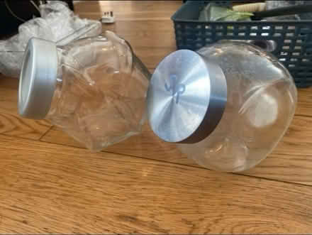 Photo of free Cookie / Pasta Jars x 2 (Cheshunt En8) #2