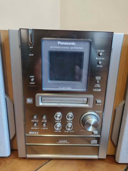 Photo of free Stereo - CD, minidisk, tape, radio. Panasonic (Chapel Allerton LS8) #2