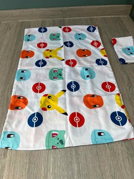 Photo of free Pokemon Double Duvet Cover and Two pillowcases. (Southsea PO4) #2