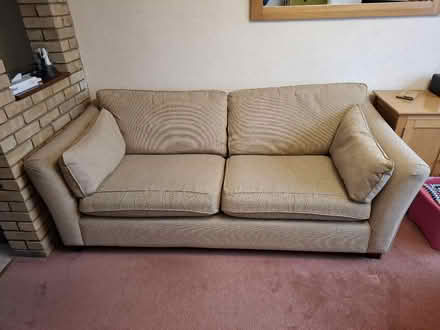 Photo of free Sofa and Foot Stool (Langley SL3) #1
