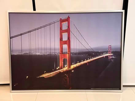 Photo of free Large framed print of Golden Gate Bridge 1.4mx1m (St Pauls Ward GU15) #1