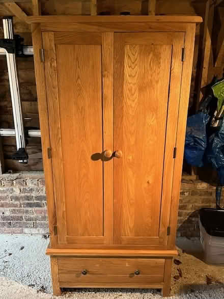 Photo of free Oak Wardrobe (GU27 3DX) #1