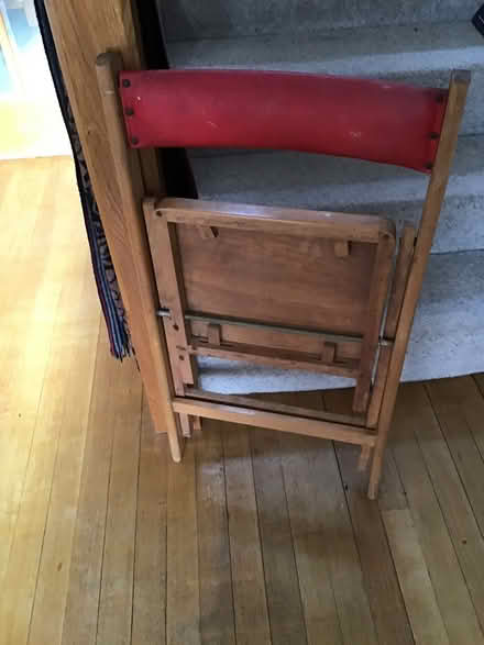 Photo of free Folding wooden chair (Woking GU22) #2