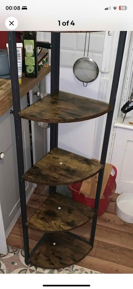 Photo of free 5 Tier Corner Shelf (Brockley SE4) #2