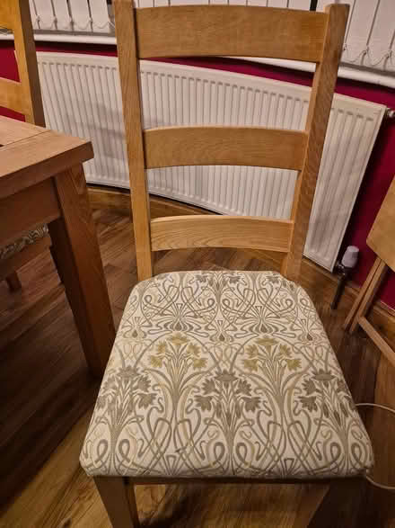 Photo of free Extending table & 4 chairs (Combs Ford IP14) #3