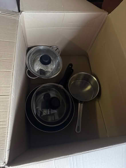 Photo of free Pots and pans (Guardbridge KY16) #1