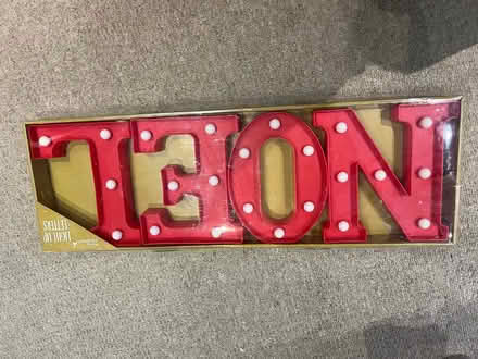 Photo of free NOEL red letters (Cambridge GL2) #1