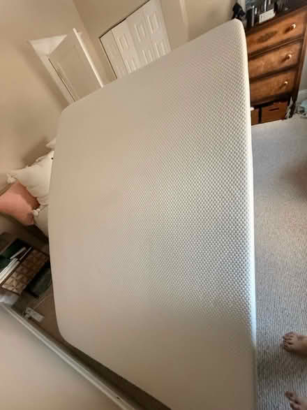 Photo of free Full Mattress with Bedframe (Parkville) #1
