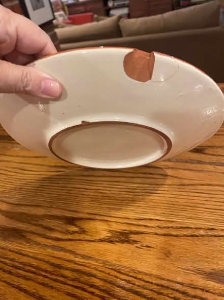 Photo of free Chipped plate for mosaic (Washington, DC) #2