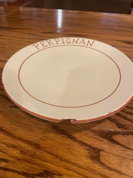 Photo of free Chipped plate for mosaic (Washington, DC) #1