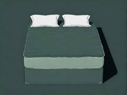 Photo of Old Small Double Mattress, Pillows And Linen (CT11) #1