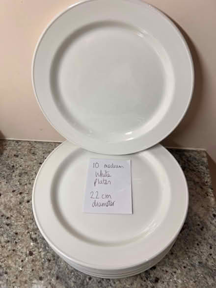 Photo of free 10 medium sized plates (Southsea) #1