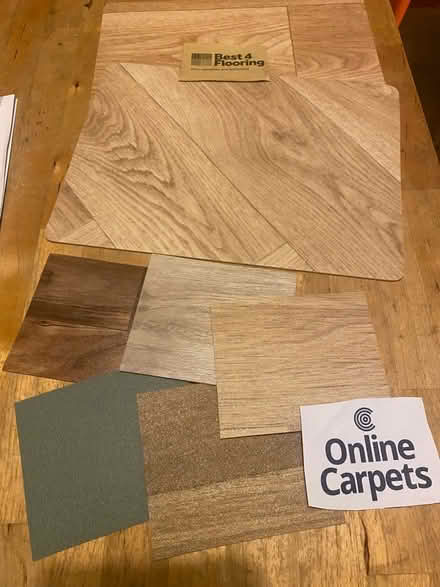 Photo of free Vinyl flooring samples (Lightpill GL5) #1