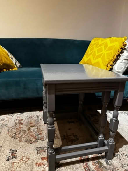 Photo of free Set of Two Grey Side Tables (TN2 3HT) #1
