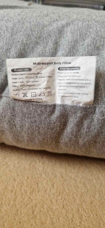 Photo of free Pregnancy support pillow (belper DE56) #3